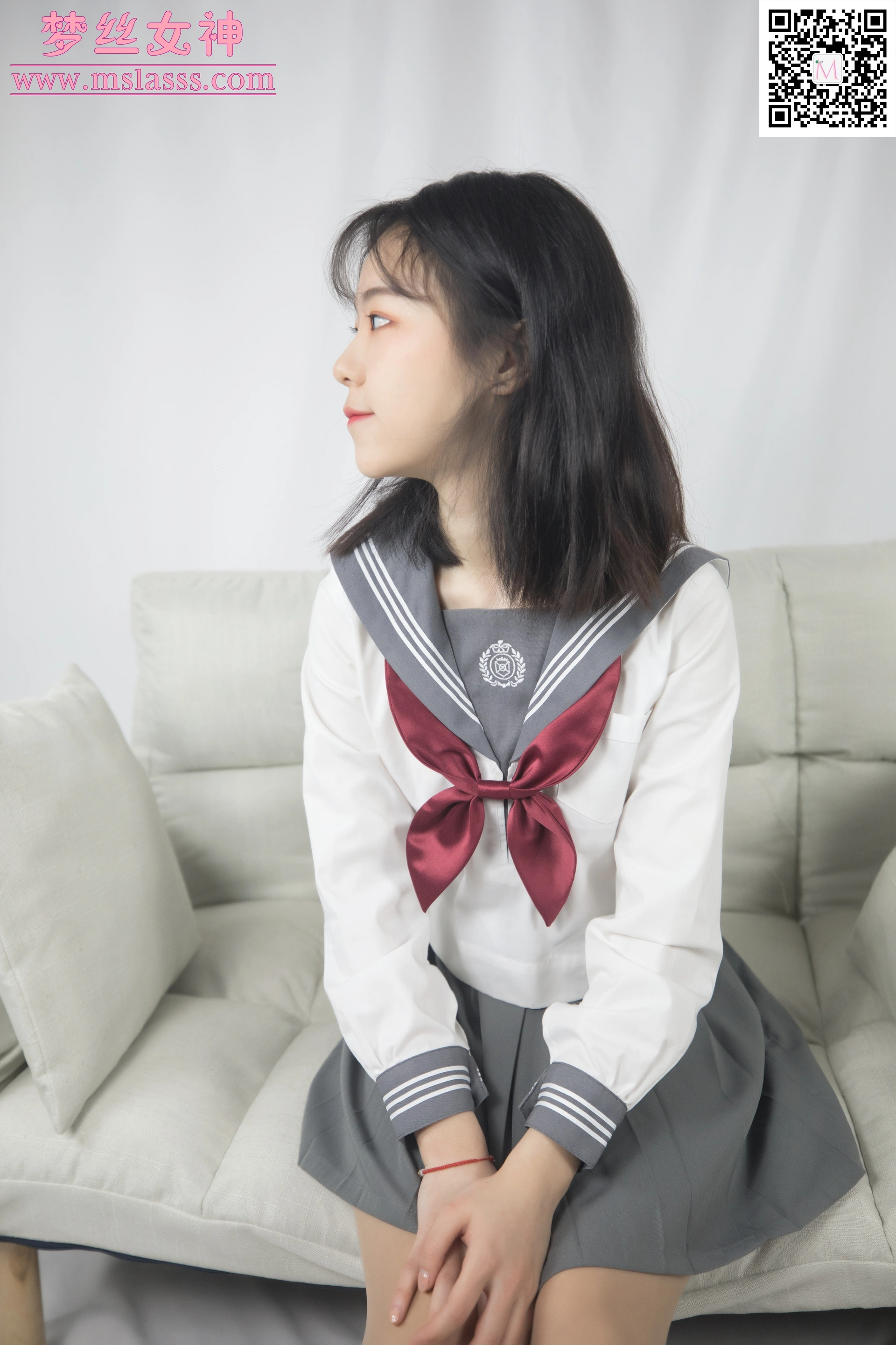 MSLASS梦丝女神 - 2020.01.12 NO.083 奶味小仙女 初恋的味道 1